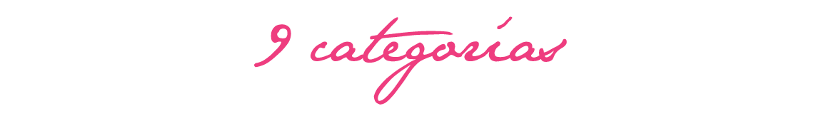 Las 9 categorías