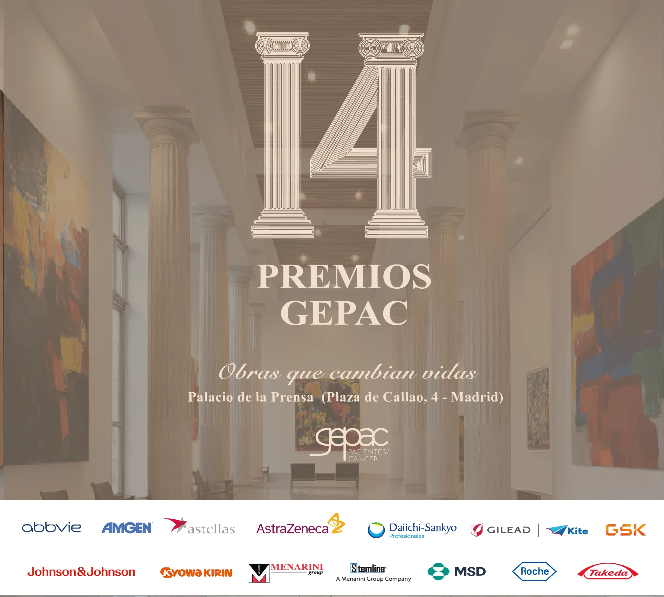 Banner 14 Edición Premios GEPAC
